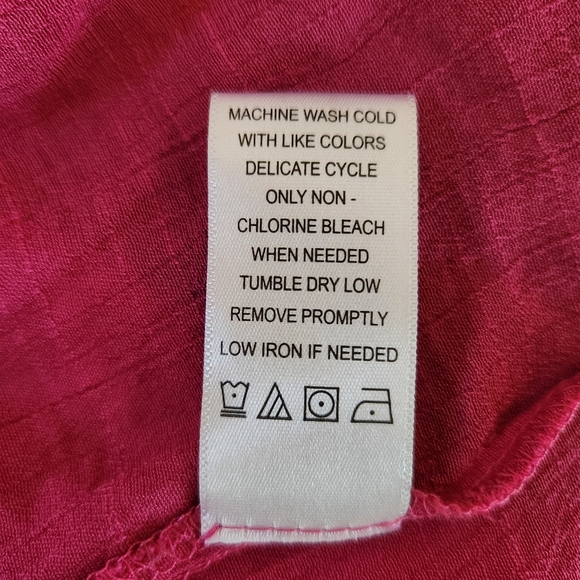 FINAL PRICE Counterparts Sleeveless Pink Top Size 2X - Picture 10 of 10